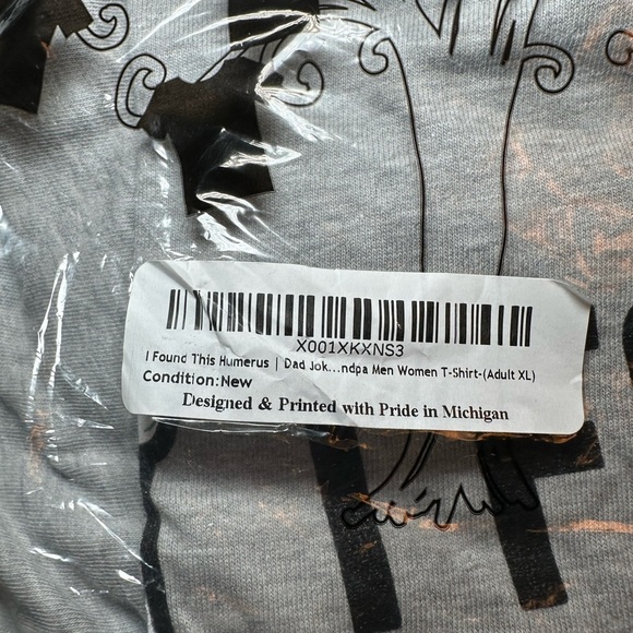 New Graphic Tee I Found This Humerus Novelty XL - Picture 4 of 4
